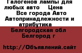 Галогенов лампы для любых авто. › Цена ­ 3 000 - Все города Авто » Автопринадлежности и атрибутика   . Белгородская обл.,Белгород г.